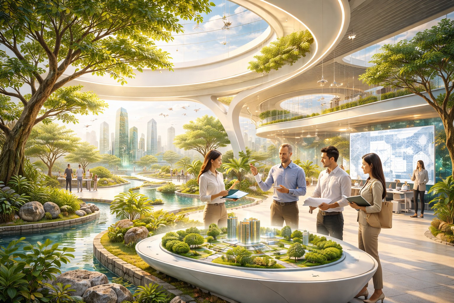 空间语言落地